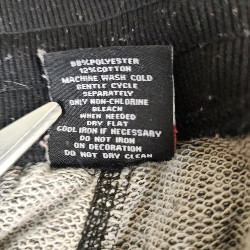 Southpole Shorts Mens XL Black Marled Knit Drawstring Elastic Waistband Cargo - Picture 7 of 8